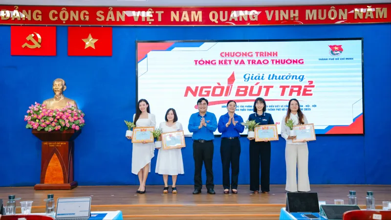 22 tác phẩm báo chí đoạt Giải thưởng Ngòi bút trẻ năm 2025 