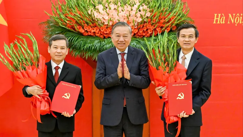 Phân công, bổ nhiệm Trưởng Ban Nội chính Trung ương và Giám đốc Học viện Chính trị quốc gia Hồ Chí Minh