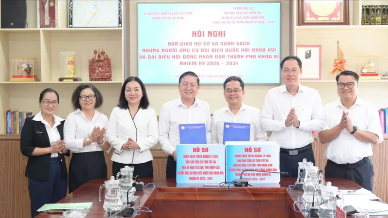 Tiếp nhận 60 hồ sơ ứng cử đại biểu Quốc hội và 222 hồ sơ ứng cử đại biểu HĐND TPHCM