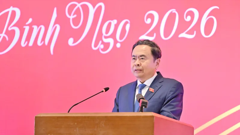 Chủ tịch Quốc hội Trần Thanh Mẫn phát biểu tại hội nghị