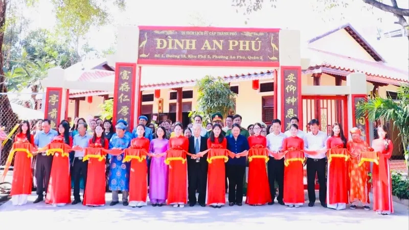 Khánh thành công trình trùng tu Di tích lịch sử đình An Phú