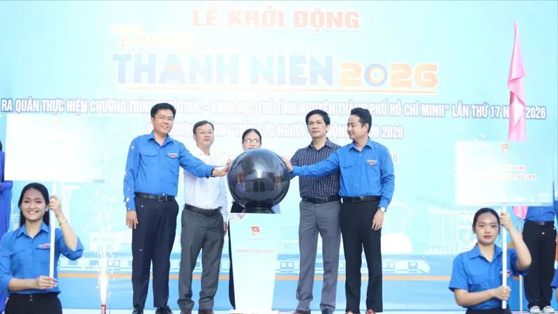 TPHCM khởi động Tháng Thanh niên năm 2026 