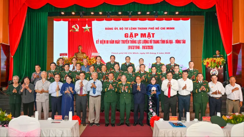 Kỷ niệm 80 năm Ngày truyền thống Lực lượng vũ trang Bà Rịa - Vũng Tàu
