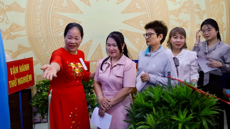 TPHCM: Vận hành thử nghiệm ngày bầu cử