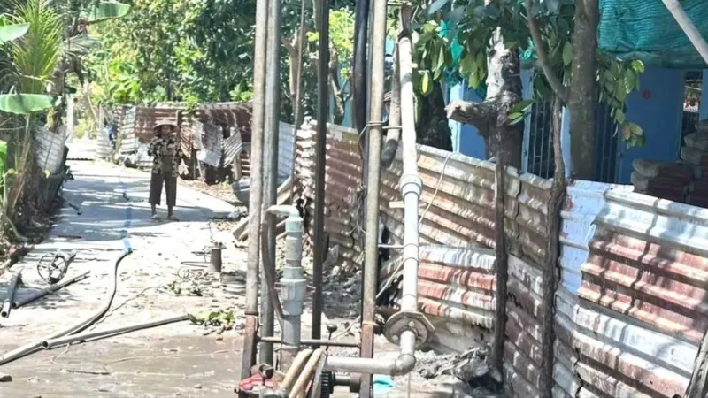 Cà Mau: 2 người bị điện giật tử vong khi thi công tường rào 