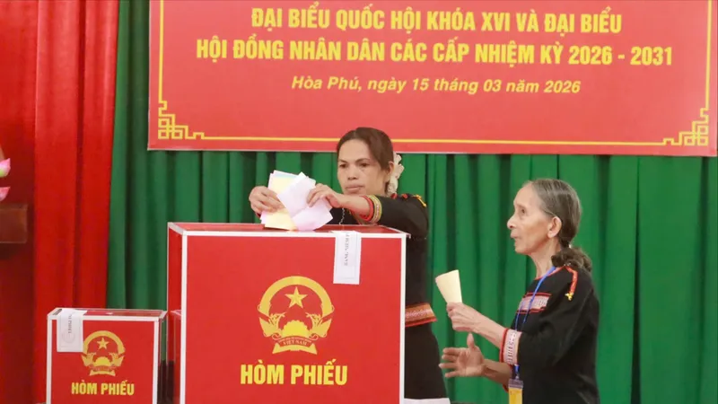 Tỉnh Đắk Lắk công bố kết quả bầu cử