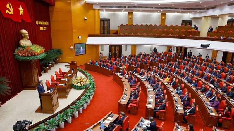 Thông báo Hội nghị lần thứ hai Ban Chấp hành Trung ương Đảng khóa XIV