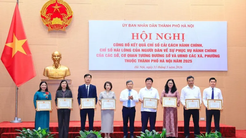 89/126 xã, phường của Hà Nội có chỉ số cải cách hành chính ở mức A