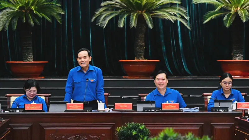 Bí thư Thành ủy TPHCM Trần Lưu Quang: Đầu tư cho thế hệ trẻ là đầu tư cho tương lai thành phố