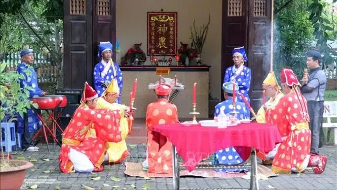 Lễ Kỳ yên ở Đình thần Xuân Thới Tây
