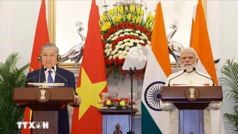 Đưa quan hệ Đối tác Chiến lược toàn diện tăng cường Việt Nam-Ấn Độ sang giai đoạn mới