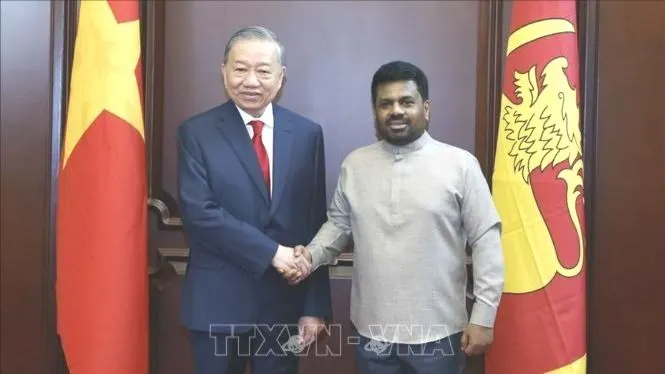 Việt Nam- Sri Lanka ra Tuyên bố chung về việc nâng cấp quan hệ lên Đối tác toàn diện