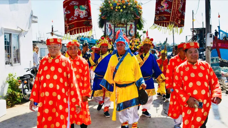 Nghi thức Nghinh Ông là nghi lễ quan trọng nhất trong Lễ cúng chánh Ông Nam Hải