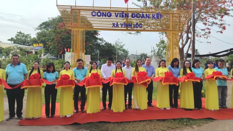 Lễ khánh thành Công viên Đoàn kết 