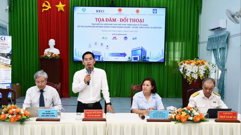 Thúc đẩy phát triển kinh tế tư nhân, hỗ trợ chuyển đổi hộ kinh doanh thành doanh nghiệp