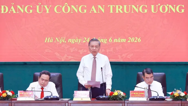 Lực lượng công an tiếp tục khẳng định rõ nét sự tận trung với Đảng, tận hiếu với dân