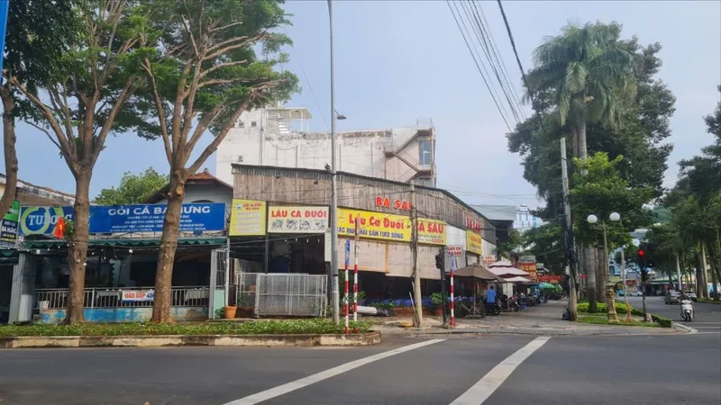 Địa chỉ nhà số 6 Trần Hưng Đạo, phường Vũng Tàu hiện cho thuê kinh doanh. Ảnh: THÀNH HUY