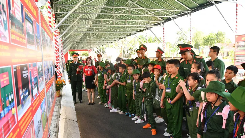 Buổi tham quan mang đến cho các em thiếu nhi những trải nghiệm thú vị