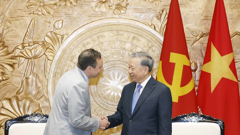 Party leader receives President and CEO of US’s GE Vernova