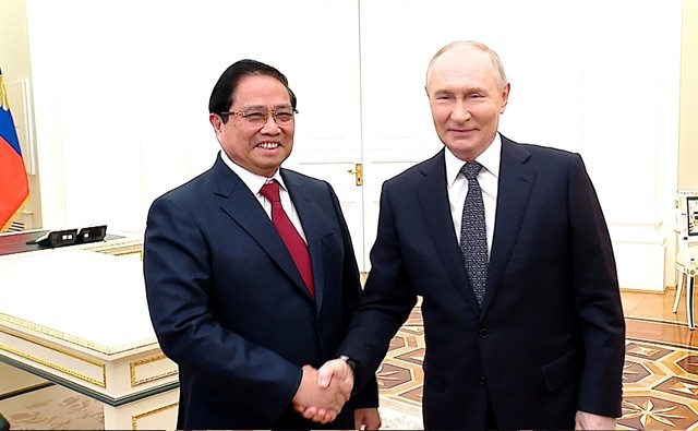 Vietnamese Prime Minister meets Russian President in Moscow