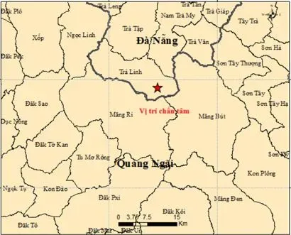 Five minor earthquakes shake Tra Linh, no damage reported