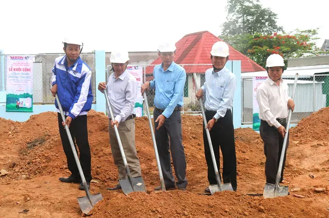 SGGP, Toshiko build computer lab to expand digital access for highland students