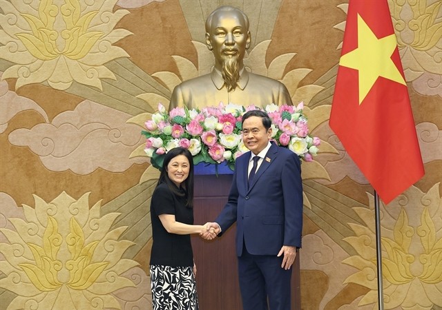 Top legislator asks new US ambassador to forward parliamentary ties