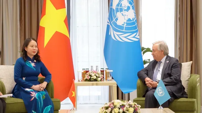 Vice State President meets UN chief, CICA, Togo leaders
