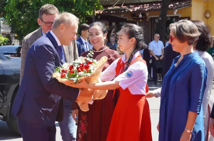 Polish Prime Minister visits Hoi An Ancient Town