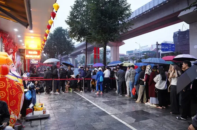 Showers, thunderclouds develop across multiple areas