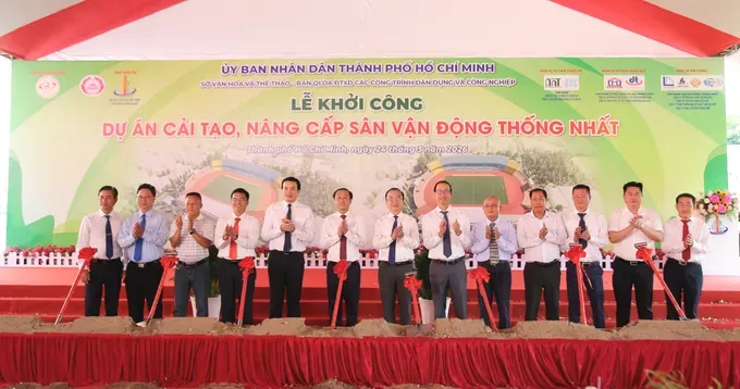 Nearly VND320 billion invested in Thong Nhat Stadium upgrade