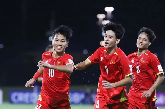 Vietnam’s U17 team secures place at 2027 AFC U17 Asian Cup