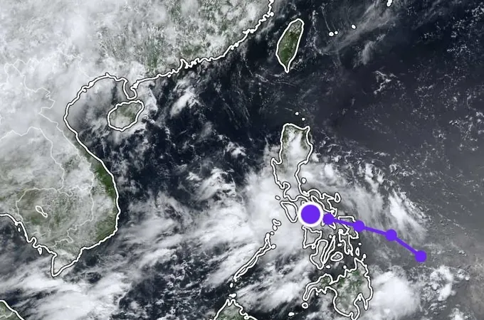 Low-pressure system near the Philippines likely to enter East Sea