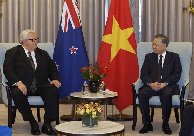 Top Vietnamese leader meets with New Zealand House Speaker