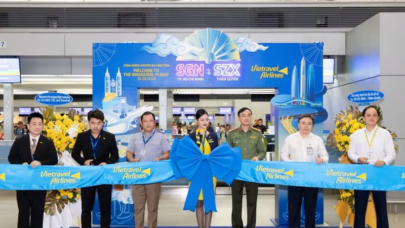 Vietravel Airlines launches direct Ho Chi Minh City-Shenzhen route