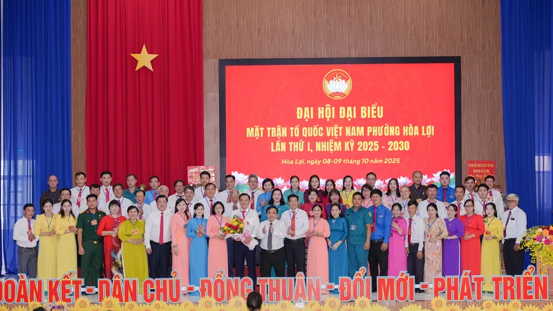 Phường Hòa Lợi (TPHCM): Phát huy vai trò của mặt trận trong giám sát, phản biện xã hội
