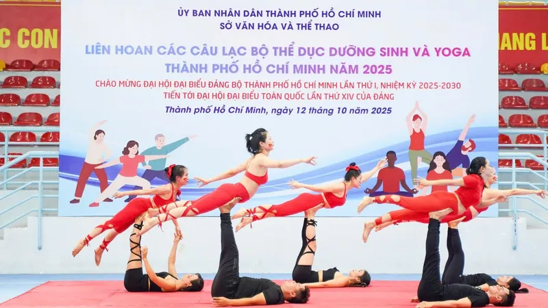 Hội thao chào mừng Đại hội đại biểu Đảng bộ TPHCM nhiệm kỳ 2025-2030