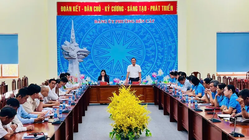 Phường Bến Cát (TPHCM) công bố quyết định thành lập ủy ban bầu cử 