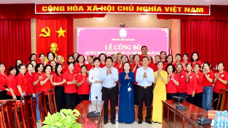 Phường Thủ Dầu Một ra mắt 2 hội quần chúng