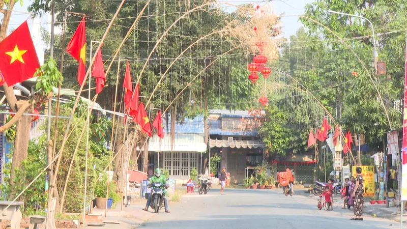 Ra mắt “Khu dân cư Đoàn kết - Nghĩa tình - Tự quản - Muôn sắc hoa” tại phường Bến Cát
