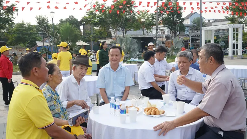 “Cà phê sáng” gắn kết lòng dân