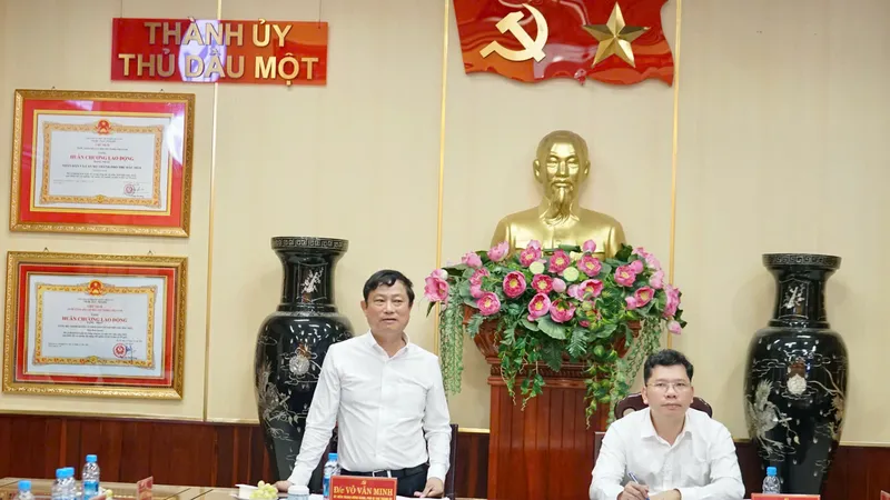 Tháo gỡ khó khăn các dự án trọng điểm tại phường Thủ Dầu Một
