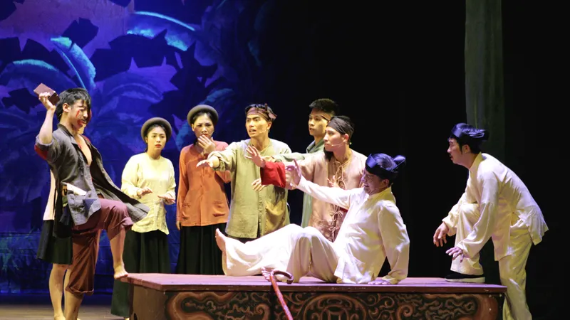 Chương trình biểu diễn nghệ thuật “Kịch nghệ - Ngọn lửa tình yêu giữa Sài thành hoa lệ”