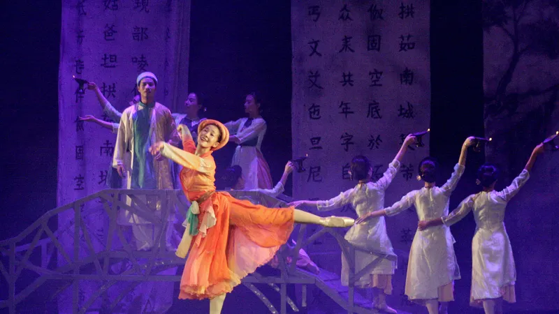 Vở múa "Ballet Kiều". Ảnh: THÚY BÌNH