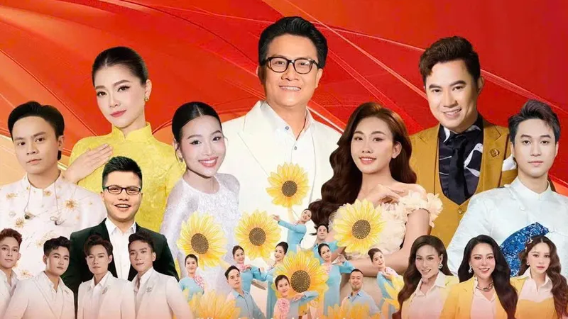 Các ca sĩ tham gia biểu diễn trong chương trình "Mùa thu và mãi mãi"