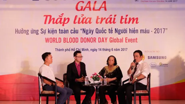 Gala tôn vinh người hiến máu