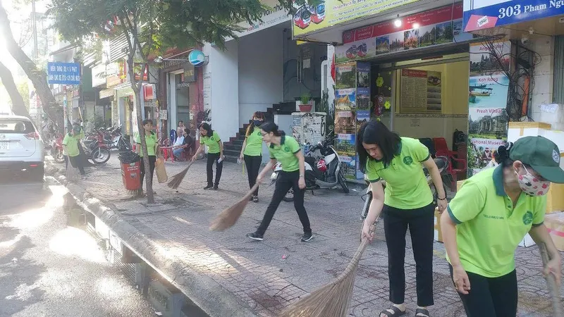Cùng bảo vệ môi trường để quảng bá hình ảnh đẹp đến bạn bè quốc tế