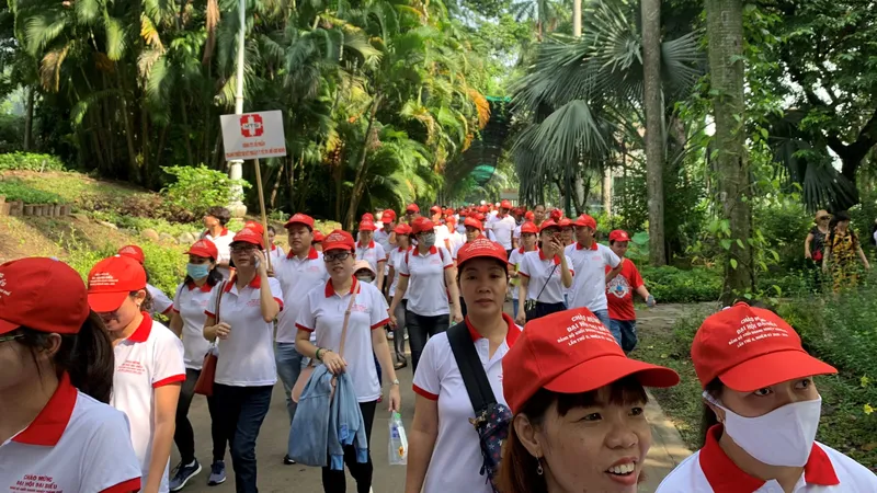 Đi bộ vì công đoàn viên khó khăn