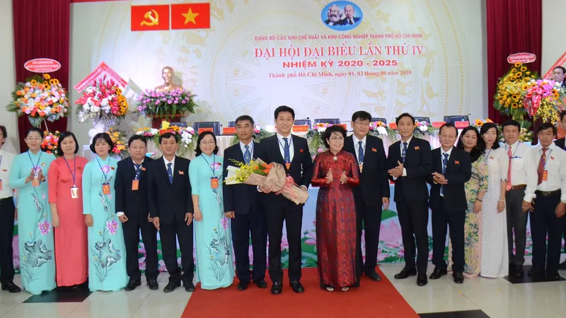 Đồng chí Hứa Quốc Hưng tái đắc cử Bí thư Đảng ủy các KCX-KCN TP