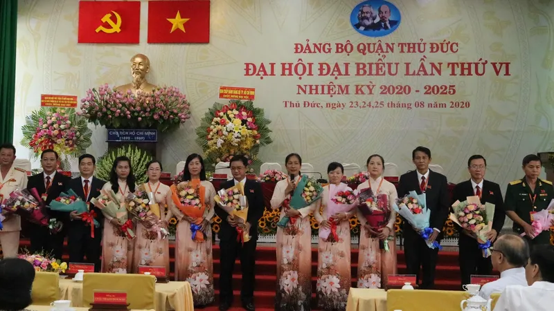 Đồng chí Nguyễn Mạnh Cường tái đắc cử Bí thư Quận ủy quận Thủ Đức